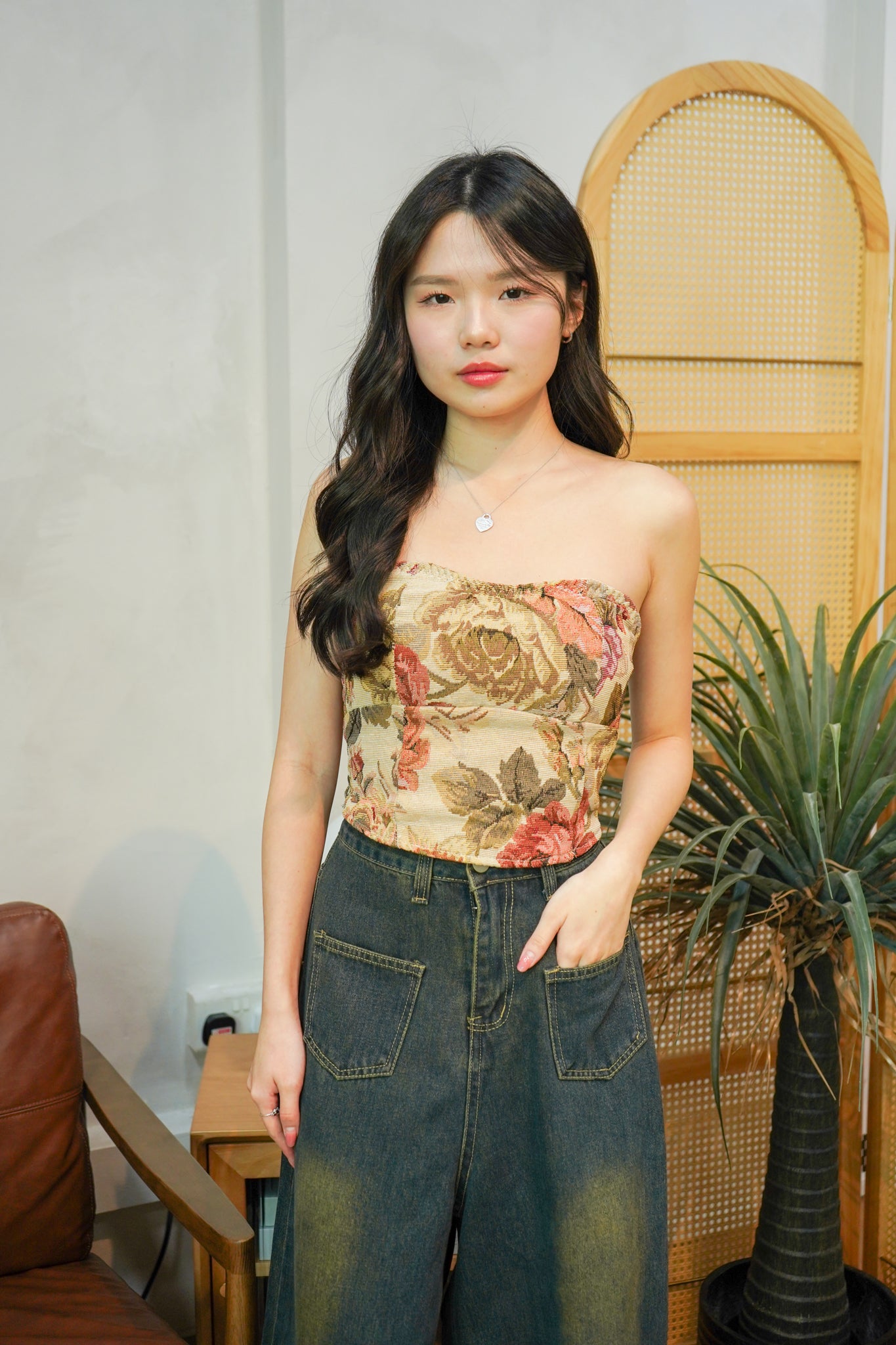 Farley Flower Tube Top