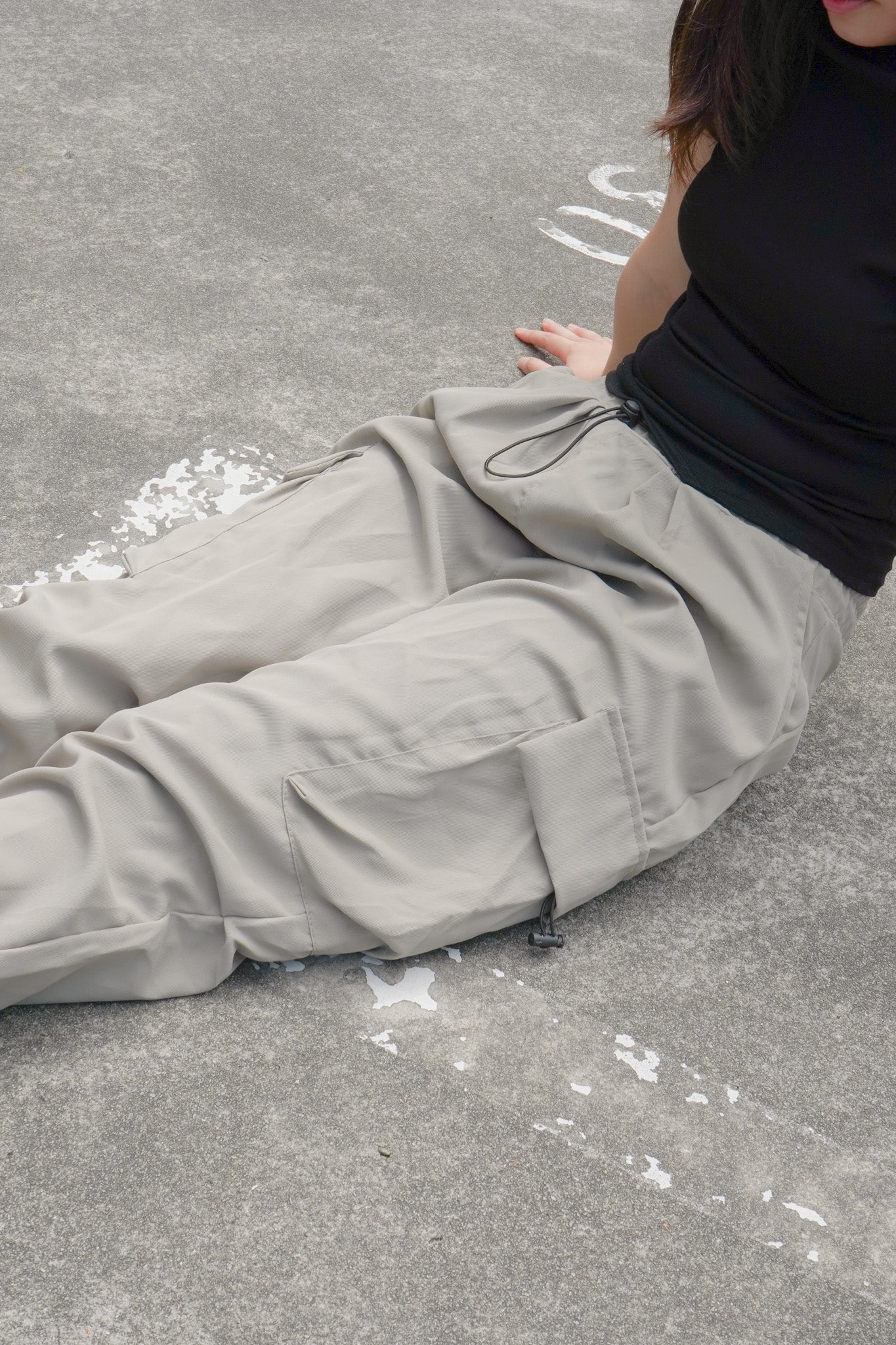 Talia Cargo Pants (Olive)