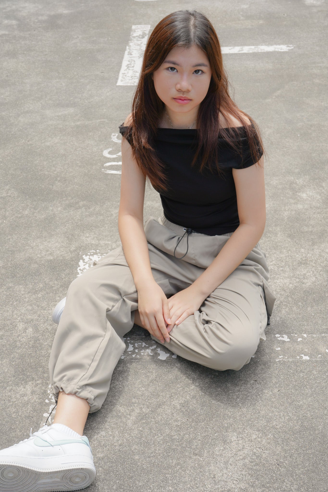 Talia Cargo Pants (Olive)