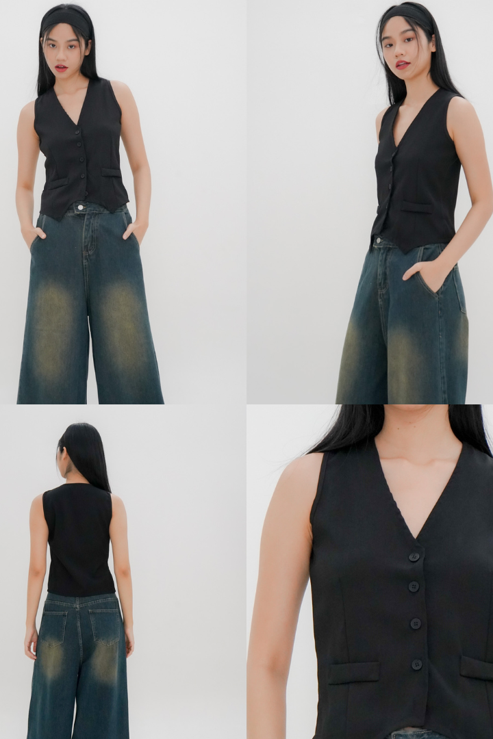 Akira V-neck Vest