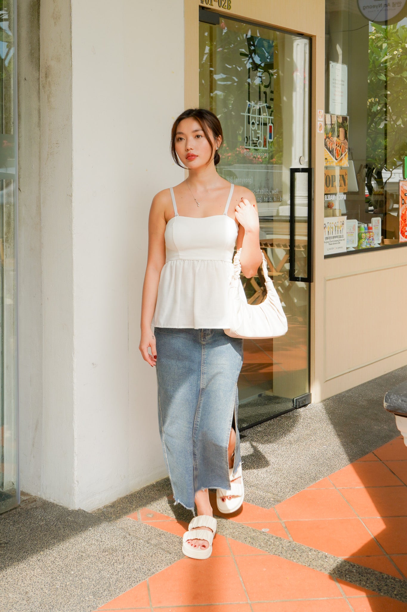 Ruby Multiway Padded Top (White)