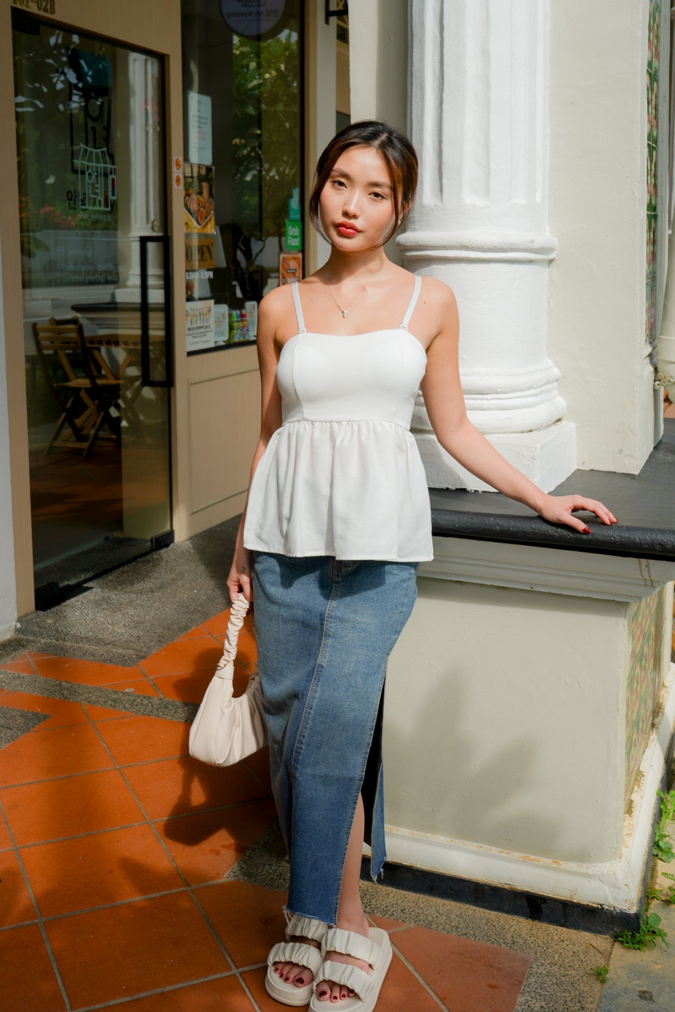 Ruby Multiway Padded Top (White)