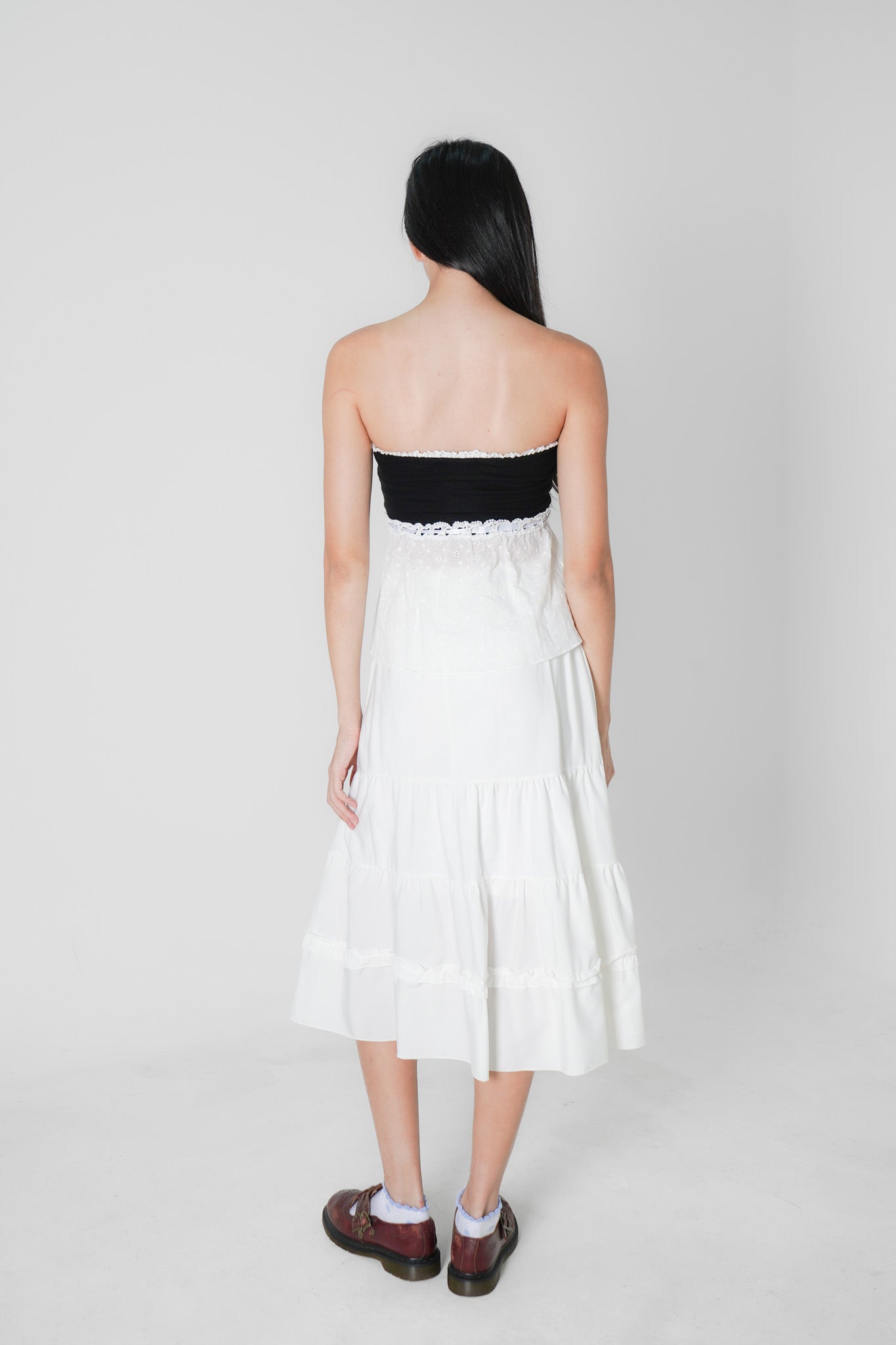 Demi Eyelet Lace Tube Top