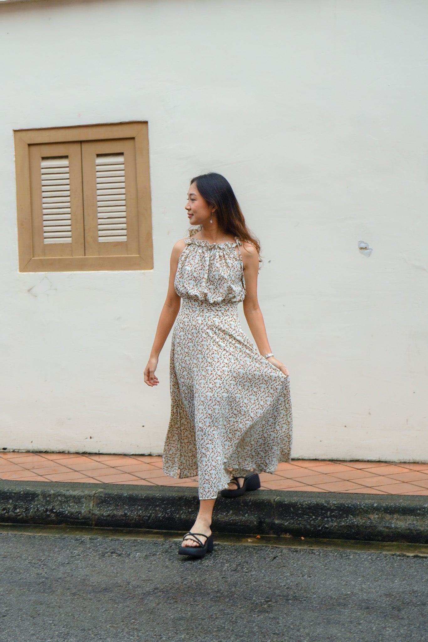 Tove Enchanted Garden Floral Maxi Dress