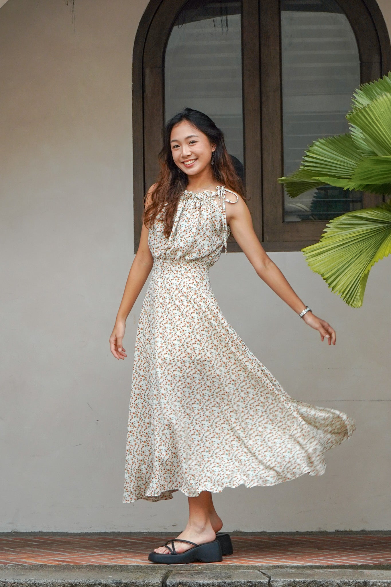 Tove Enchanted Garden Floral Maxi Dress