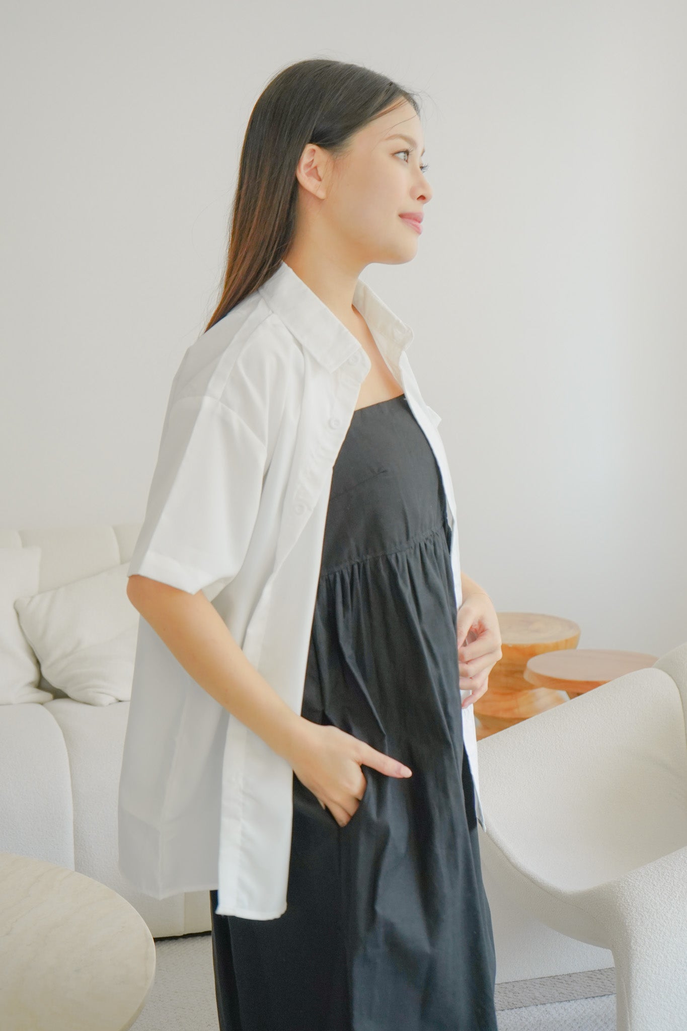 Luella White short sleeve shirt