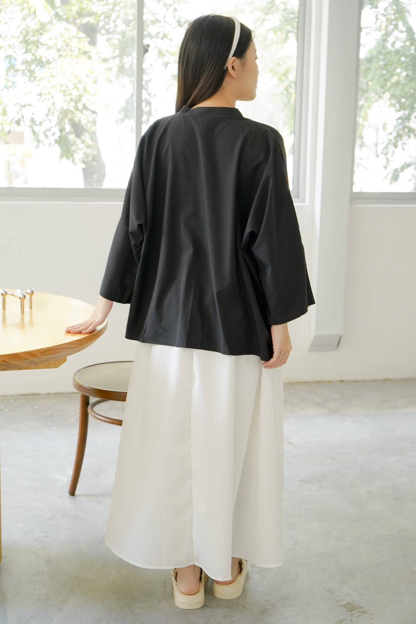 Aiko kimono cardigan (Black)