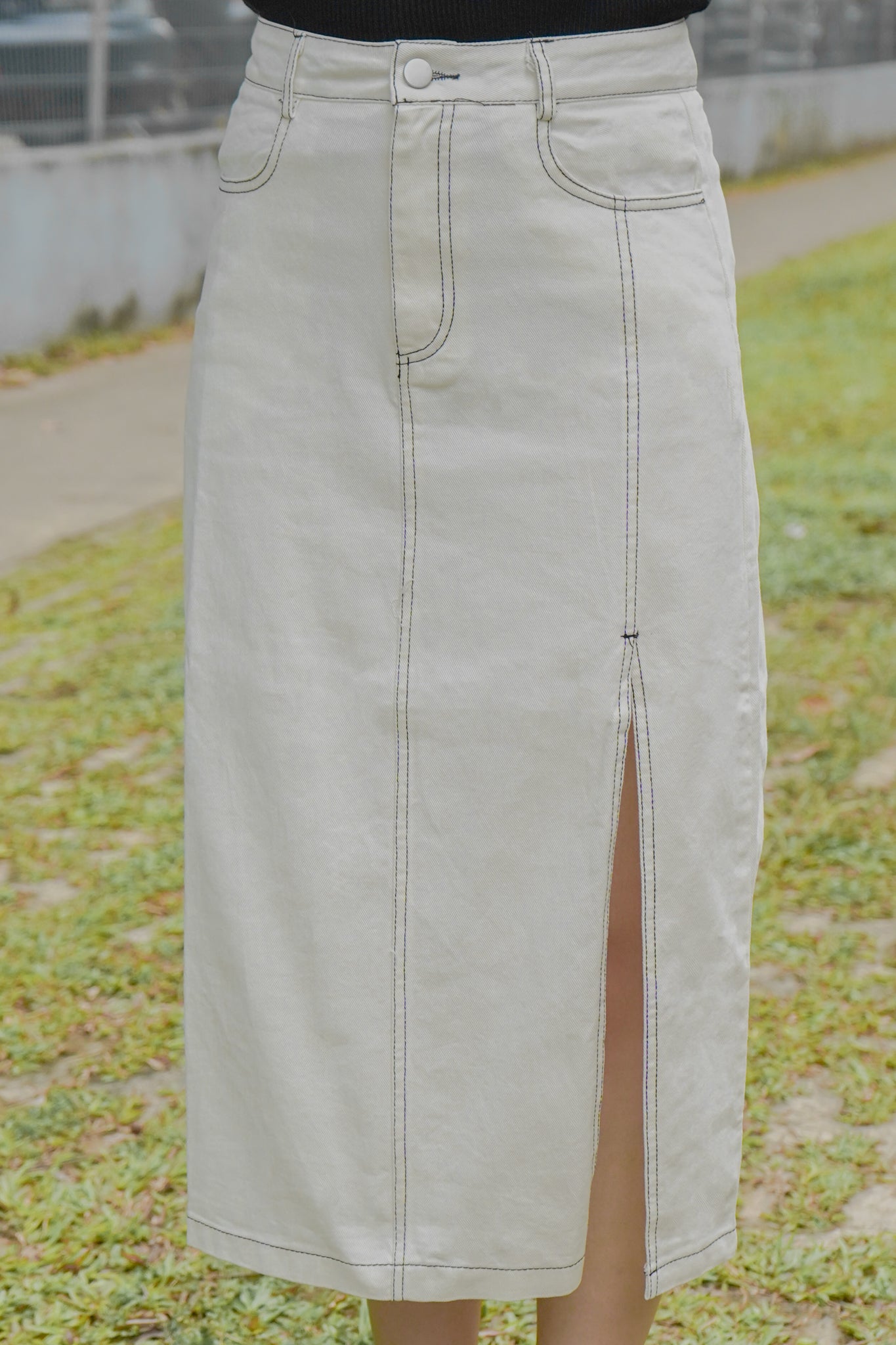 Beverly Maxi Denim (off-white)