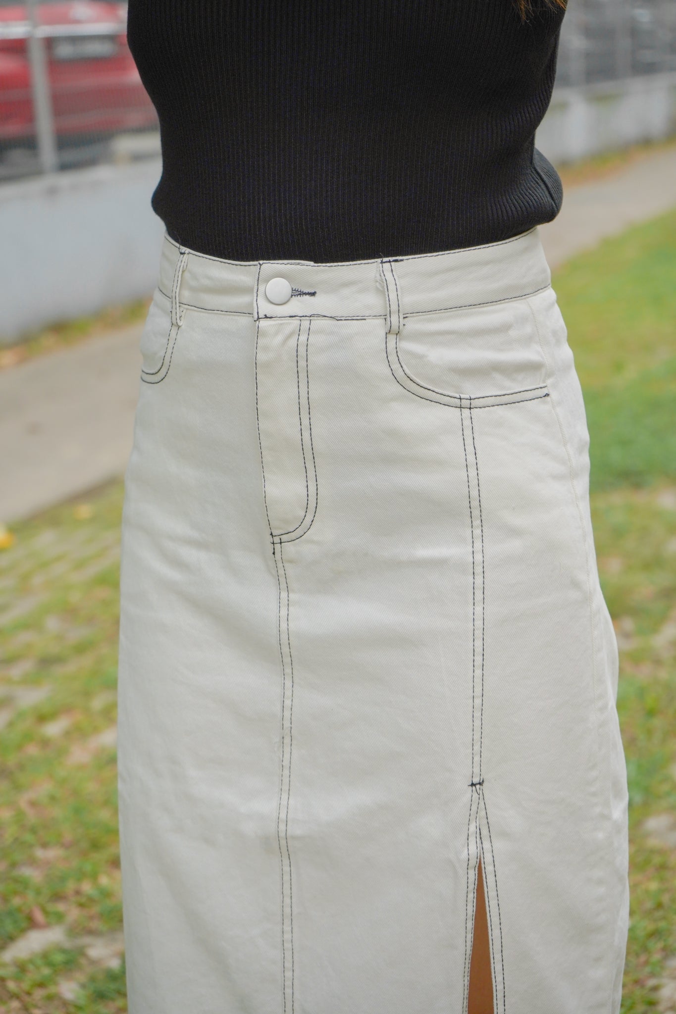 Beverly Maxi Denim (off-white)