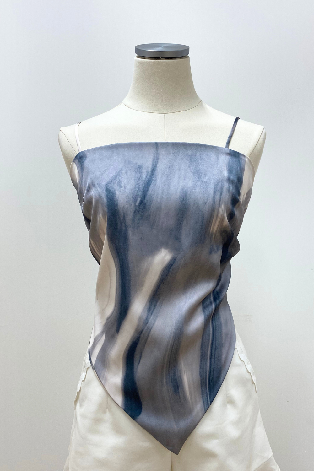 Satin Scarf Top
