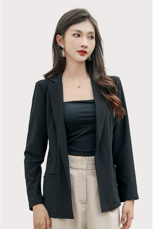 Half-Pleated High Waisted Straight Cut Tan Pants
