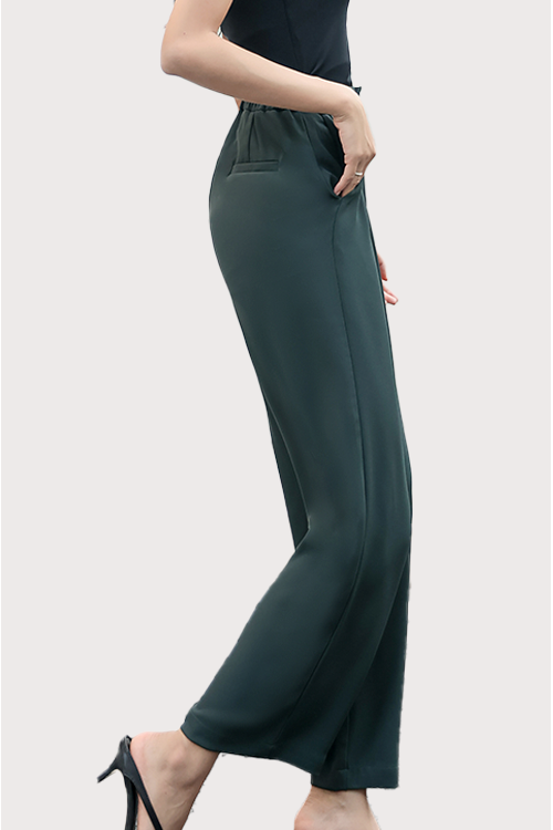 Classic straight cut pants