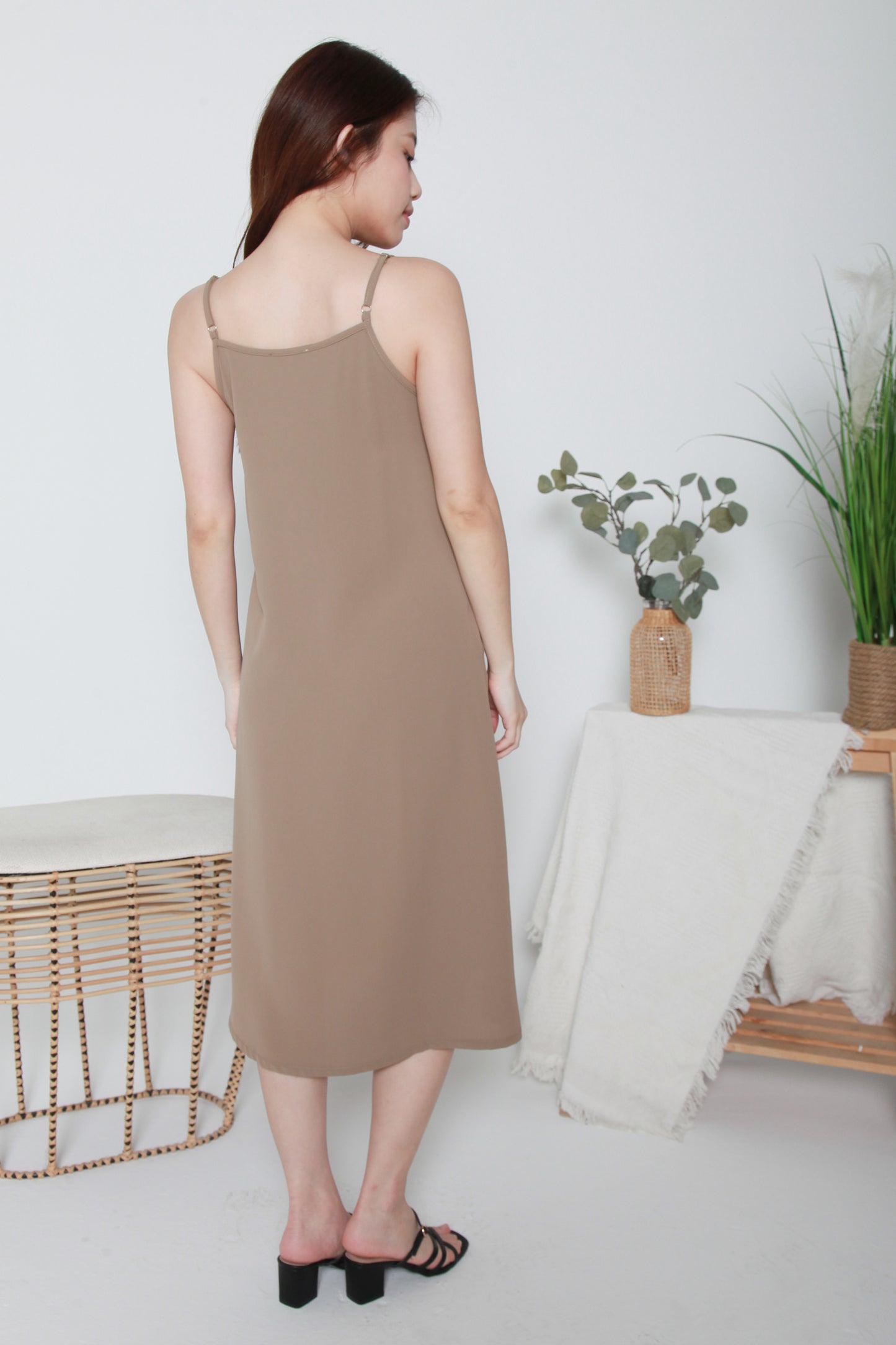Hannah Sleeveless Dress with Straps