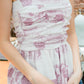Kimi Foral tube top (Puce)