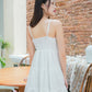 Dara Eyelet white short dress