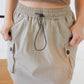 Oona Cargo Mini Skirt (Latte)