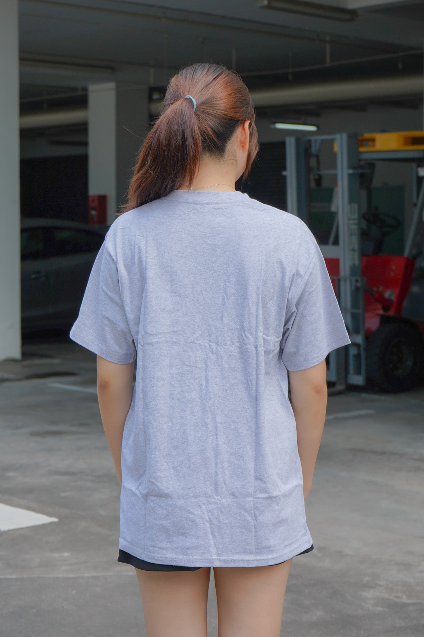 Darby Loose Fit T-Shirt (Light Grey)