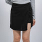 Yves Twist Front Skort (Black)