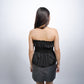 Jerlyn Flutter Tube Top (Black)