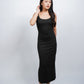 Tencel Bodycon Maxi Dress