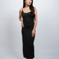 Tencel Bodycon Maxi Dress