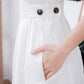 Lynn Retro Pleated Sleeveless Midi Dress