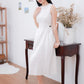 Lynn Retro Pleated Sleeveless Midi Dress