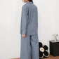 Junia Oversized Shirt (Gunmetal)