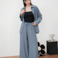 Junia Oversized Shirt (Gunmetal)