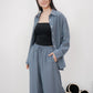 Junia Oversized Shirt (Gunmetal)