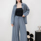 Junia Oversized Shirt (Gunmetal)