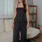 Harper wide-leg pants (Black)