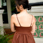 Ruby Multiway Padded Top (Brown)