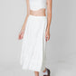 Lacie Sleeveless Crop Top (White)