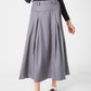 Avril Maxi Skirt (Grey)