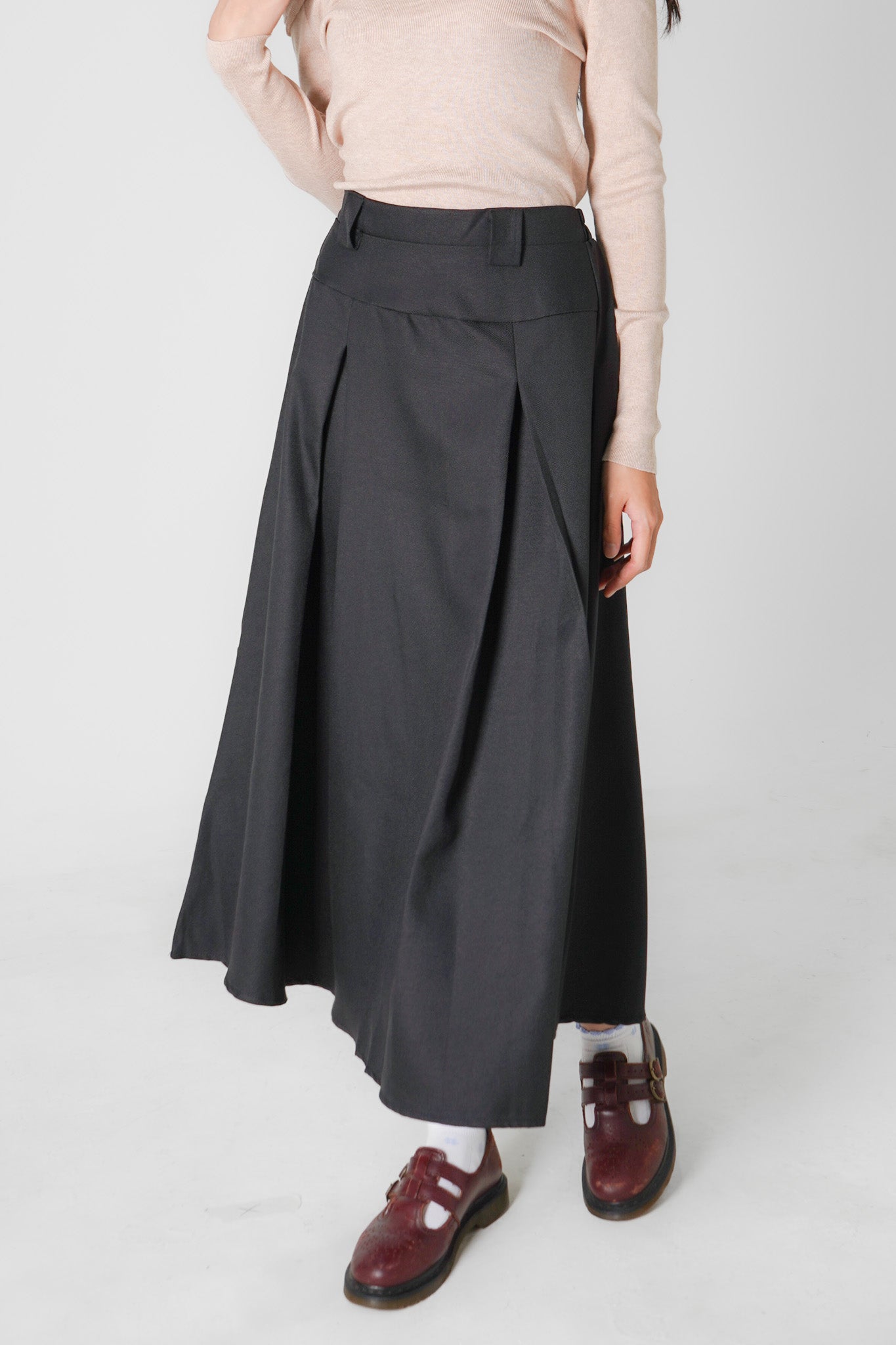 Avril Maxi Skirt (Black)