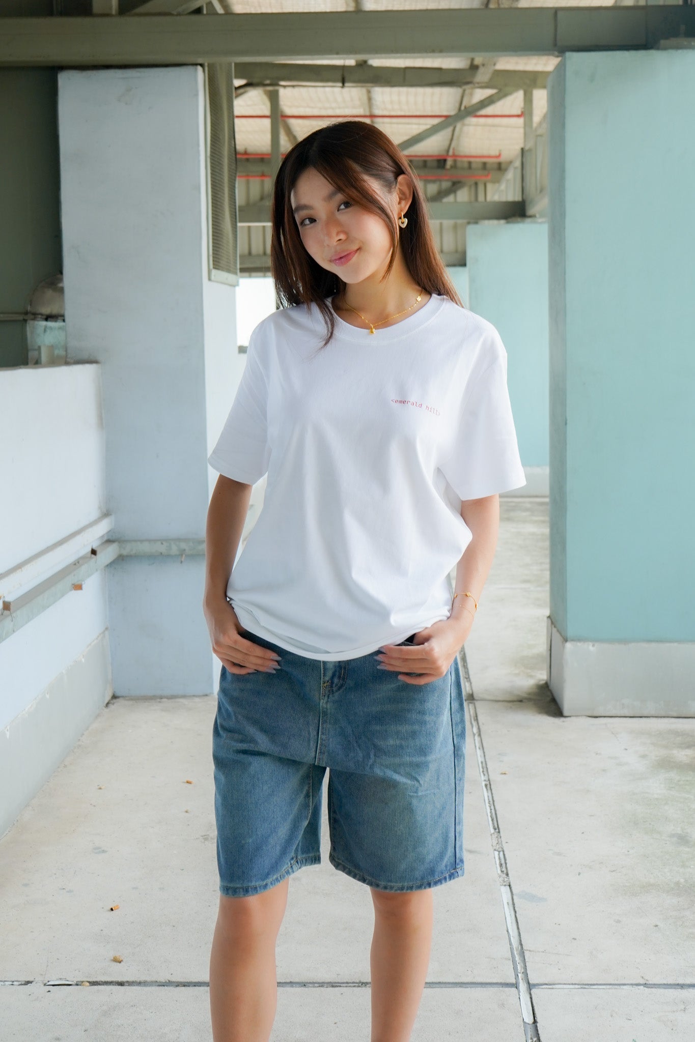 [SG 60] nonome.sg SG60 oversized t-shirt (white)
