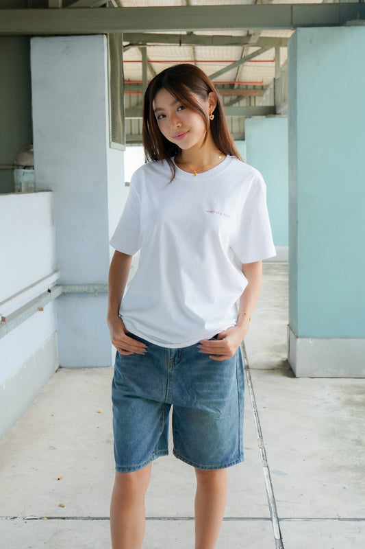 [SG 60] nonome.sg SG60 oversized t-shirt (white)