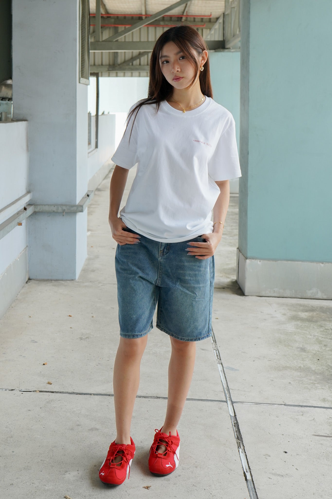 [SG 60] nonome.sg SG60 oversized t-shirt (white)