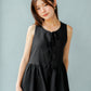 Maia Sleeveless Ribbon Top