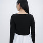 Ayla Tie Front Cardigan (Black)