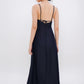 Selvie Low-back Midaxi Dress (Dark Denim)