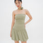 Caro mini tube dress (Olive)