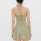 Caro mini tube dress (Olive)