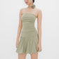 Caro mini tube dress (Olive)