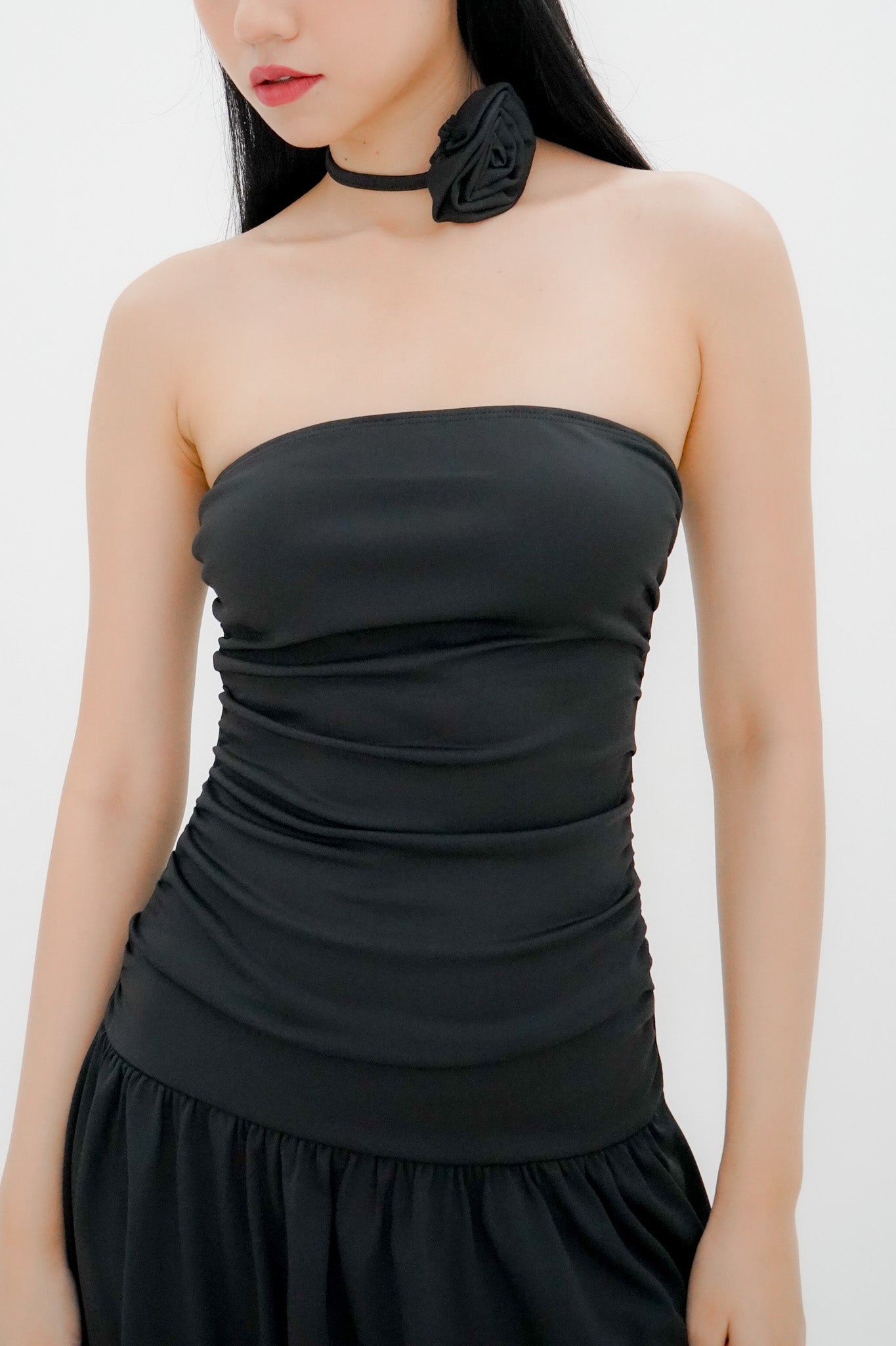 Caro mini tube dress (Black)