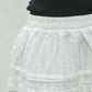 Zenta A-line Mini Skirt (White)