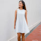 Charlotte Simple Sleeveless Swing Dress