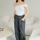 Lone Tailored Wide Leg Pants (Black)