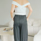 Lone Tailored Wide Leg Pants (Black)